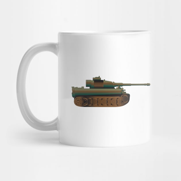 The Tiger I Tank by kindacoolbutnotreally